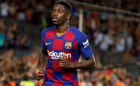 اللاعب عثمان ديمبلي نجم برشلونة
