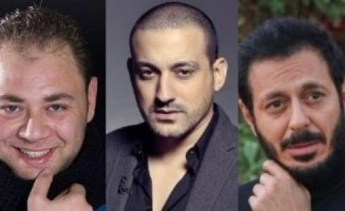 مصطفى شعبان ودياب ومحمد على رزق