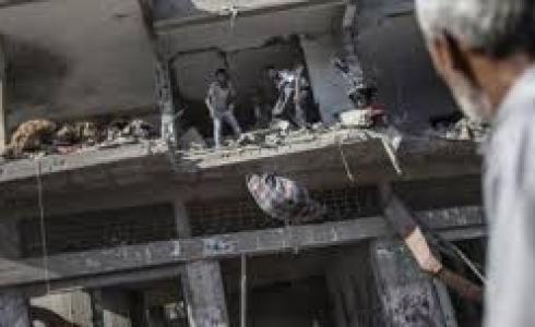 المنازل المدمرة