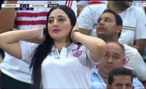 دنيا الحلو ومحمد عنتر لاعب الزمالك