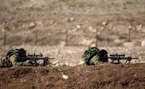 قناصة جيش الاحتلال على حدود غزة