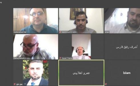 المجلس الأعلى للقضاء بغزة يجتمع بنقيب المحامين