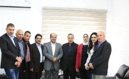 أبو ردينة يستقبل وفد المكتب الحركي المركزي للوزارات والهيئات الحكومية