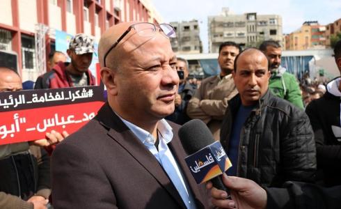 رئيس دائرة شؤون اللاجئين احمد ابو هولي