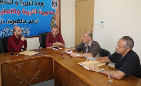تربية الوسطى تستقبل لجنة تقييم أفضل مركز خدمة حكومي الخاصة بالوزارة