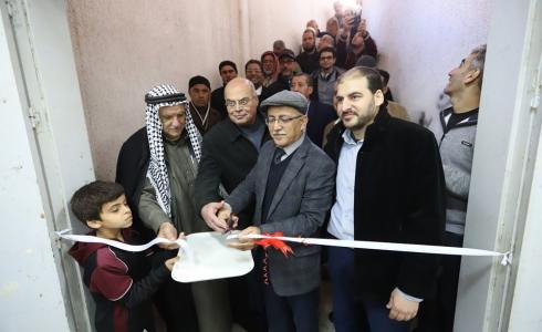 بلدية غزة ومؤسسة إسماعيل تفتتحان الصالة الرياضية بمركز هولست