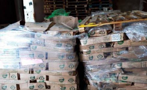 ضبط مواد تموينية منتهية الصلاحية شمال القدس