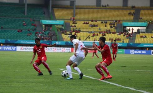 لقاء فلسطين لاوس في دورة الالعاب الاسيوية