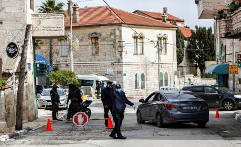 إجراءات احترازية في ظل تفشي كورونا في رام الله