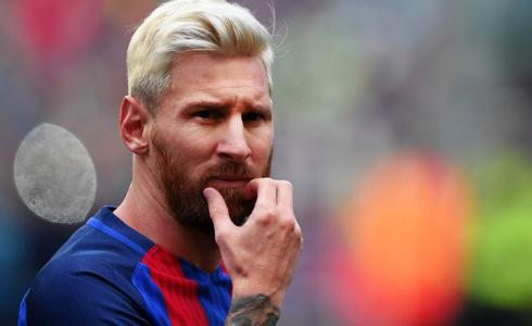 اللاعب الارجنتيني ليونيل ميسي