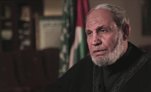 محمود الزهار عضو المكتب السياسي لحركة حماس