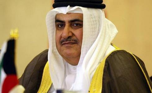 وزير الخارجية البحريني خالد بن أحمد آل خليفة