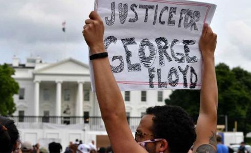 احتجاجات أميركا - قرب البيت الأبيض