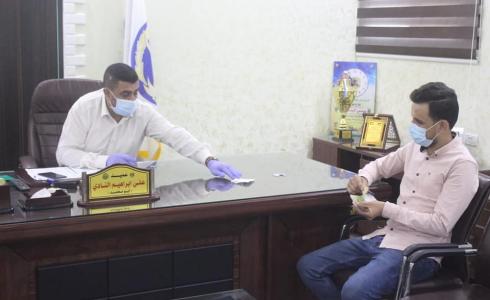 تسليم الإدارة العامة لشرطة المرور و النجدة ملبغ المال لمستحقه