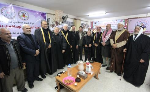 تواصل الجهاد تزور مختار عائلة أبو شرخ بغزة