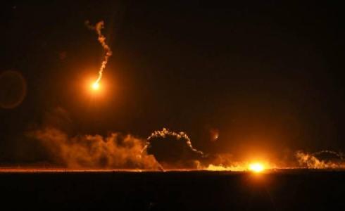 تفجيرات لجيش الاحتلال على حدود غزة - توضيحية