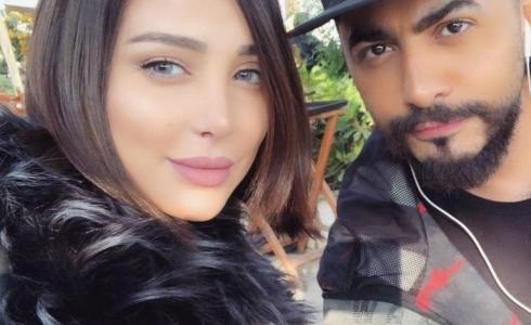 بسمة بوسيل وزوجها الفنان تامر حسنى