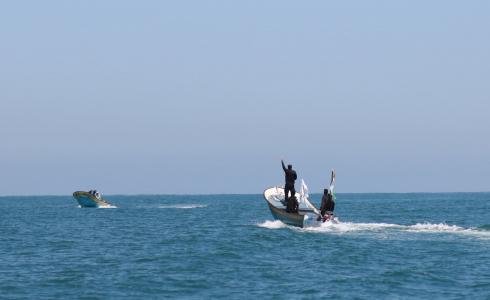 بحر غزة صيادين