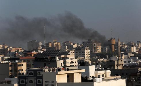 القصف على غزة