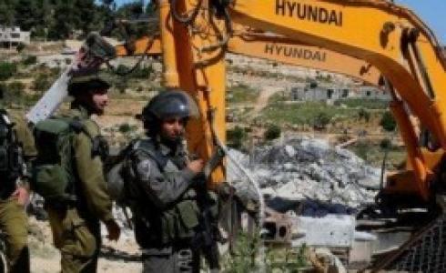 الاحتلال يستولي على شبكة ري - ارشيف