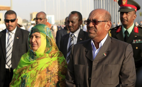 وداد بابكر زوجة الرئيس السوداني عمر البشير - أرشيفية
