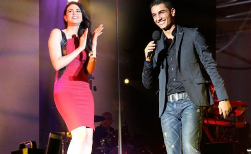 سلمى رشيد ومحمد عساف