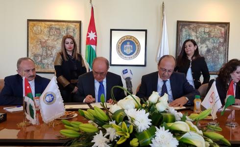 هيئا سوق رأس المال الفلسطينية والأوراق المالية الأردنية توقعان مذكرة تفاهم
