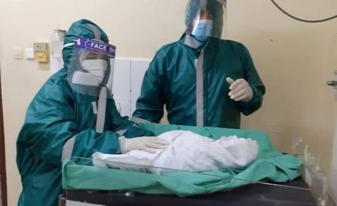 أول حالة ولادة مشتبه إصابتها بكورونا شمال غزة