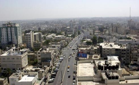 شارع الجلاء في مدينة غزة