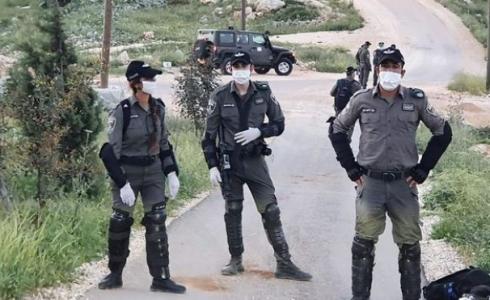 قوات حرس الحدود تنتشر بمحيط مستوطنة "يستهار" 