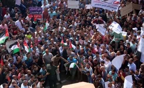 مظاهرات قانون الضمان الاجتماعي - أرشيفية -