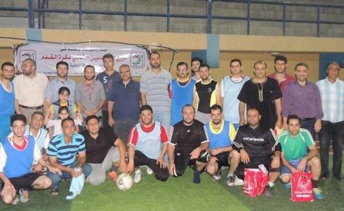 نقابة المهندسين-شمال غزة تختتم بطولتها الكروية الثانية بنجاح مميز
