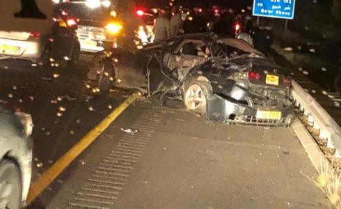 حادث سير في كريات جات جنوب إسرائيل