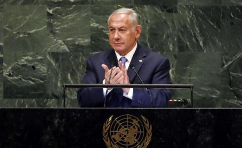 رئيس الوزراء الإسرائيلي بنيامين في الامم المتحدة