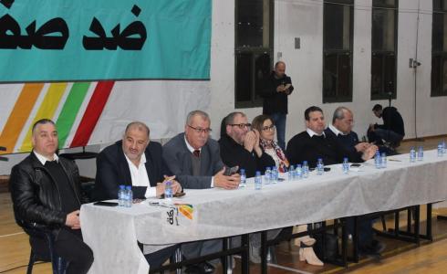 القائمة المشتركة تطلق حملتها الانتخابية