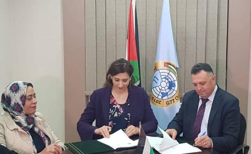 مذكرة تفاهم بين الاحصاء الفلسطيني ونقابة الصحفيين الفلسطينيين