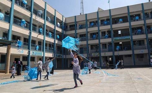 مدارس الأونروا في غزة  - أرشيفية