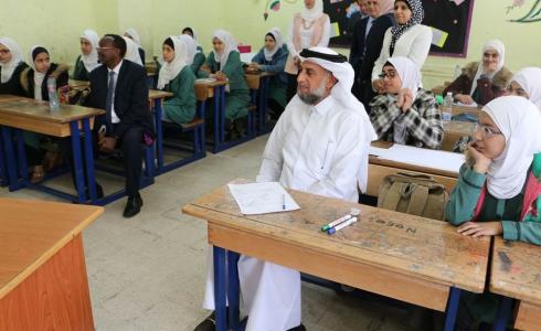 المبعوث الإنساني للأمين العام للأمم المتحدة يزور منشآت الأونروا في الأردن