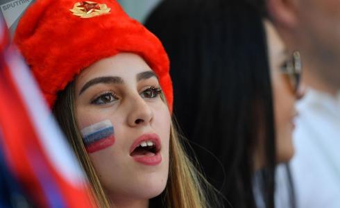 مشجعات روسيات في كاس العالم