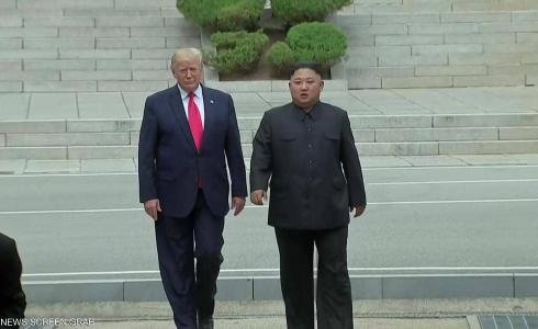 دونالد ترامب والزعيم الكوري