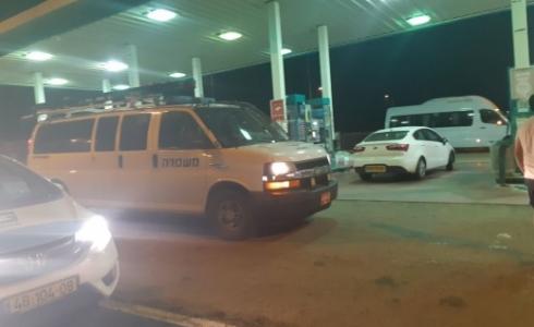 سطو مسلح على محطة وقود _ ارشيفية