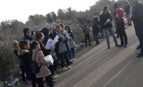 التربية تستنكر منع طلبة ظهر المالح في جنين الوصول لمدرستهم