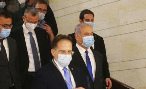 ليفين إلى جانب نتنياهو في الكنيست