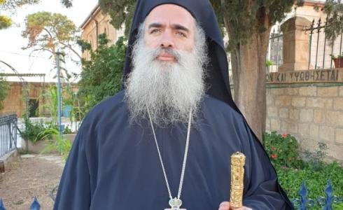 المطران عطا الله حنا رئيس اساقفة سبسطية للروم الارثوذكس