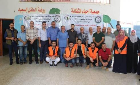 إقليم شرق غزة يتفقد المخيمات الصيفية للأشبال والزهرات .