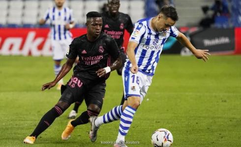 ريال مدريد يتعادل مع ريال سوسيداد