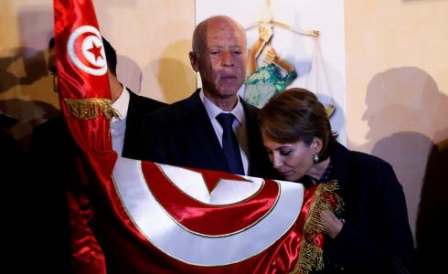 زوجة الرئيس التونسي الجديد قيس سعيد
