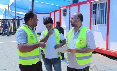 تجهيز مراكز الحجر الصحي في قطاع غزة