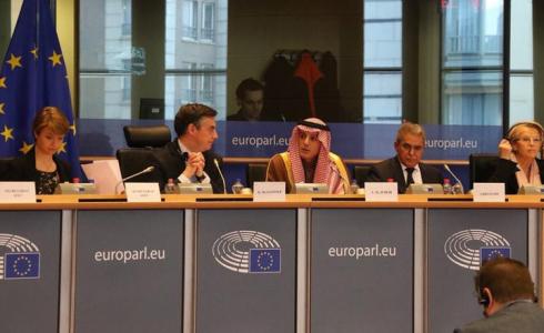 عادل الجبير يتحدث في بروكسل