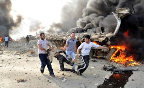 انفجار في العراق -ارشيف-